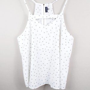 Zenobia Polka Dot Sleeveless Blouse
